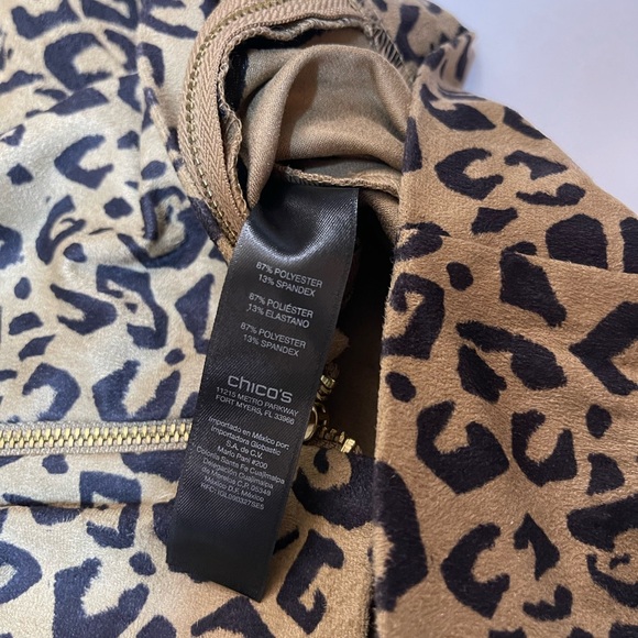 Chicos Black Label NWT Animal Print Pencil Skirt - Picture 6 of 6